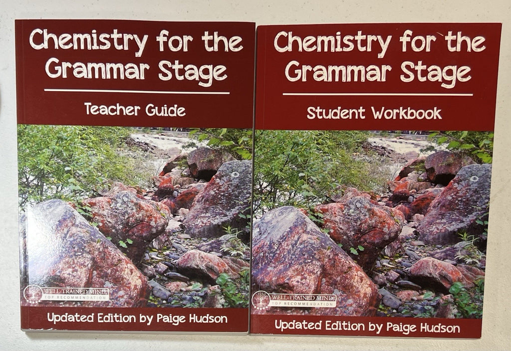 Chemistry for Grammar Stage Student Workbook & Teacher Guide Well Trained Mind0