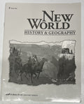 Abeka New World History Geography Quiz Key 6th grade homeschool0