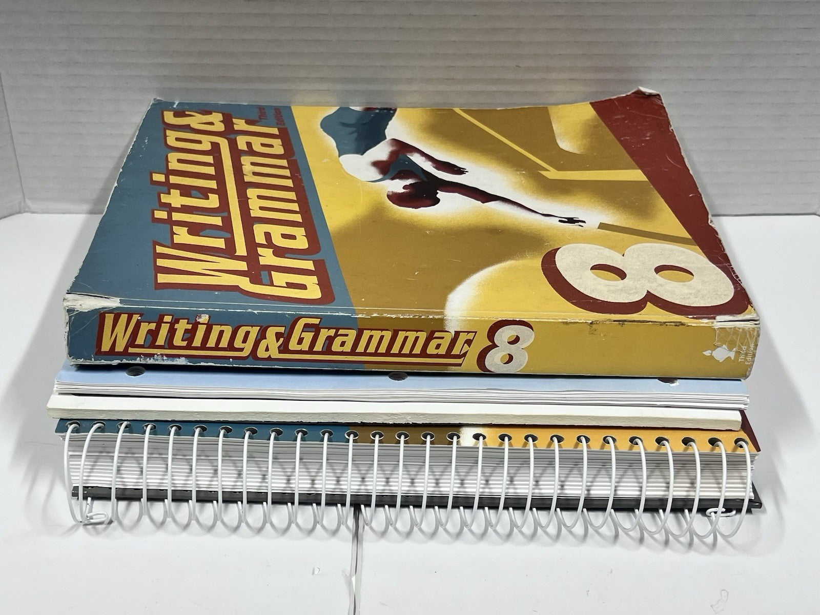 BJU Writing & and Grammar 8 SET 3rd edition Student WorkText Tests Key Teacher4