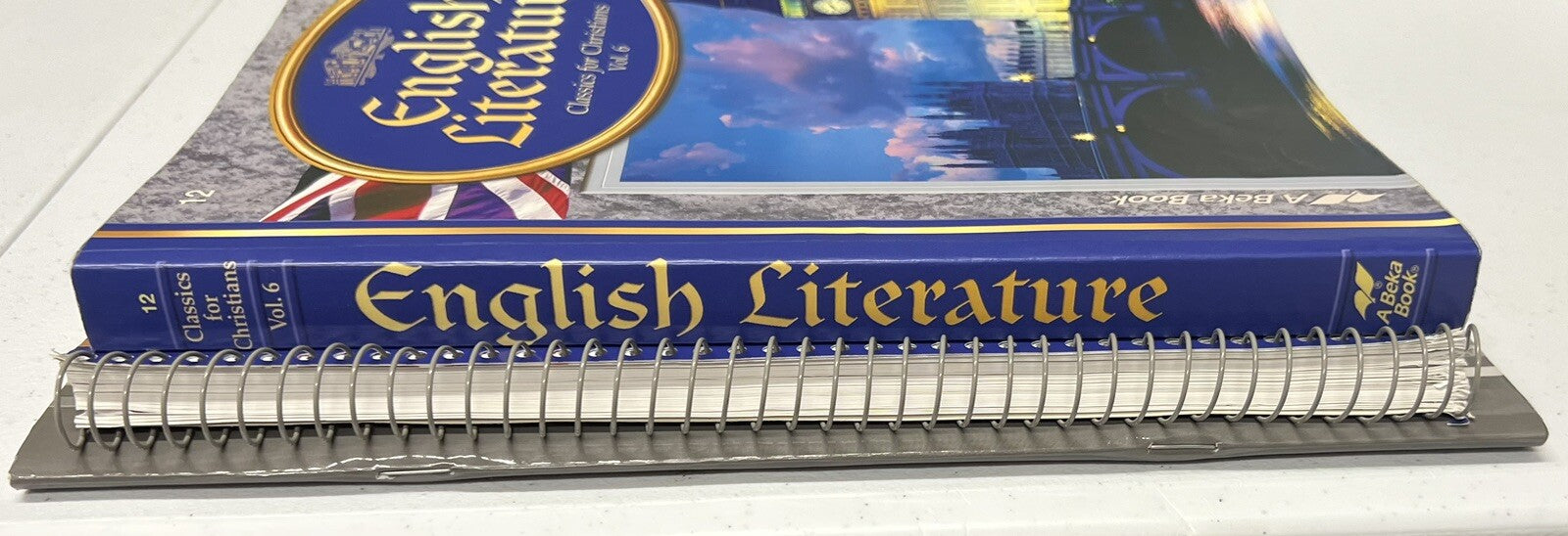 Abeka English Literature set 12th grade homeschool Text Teacher Guide Test Key1