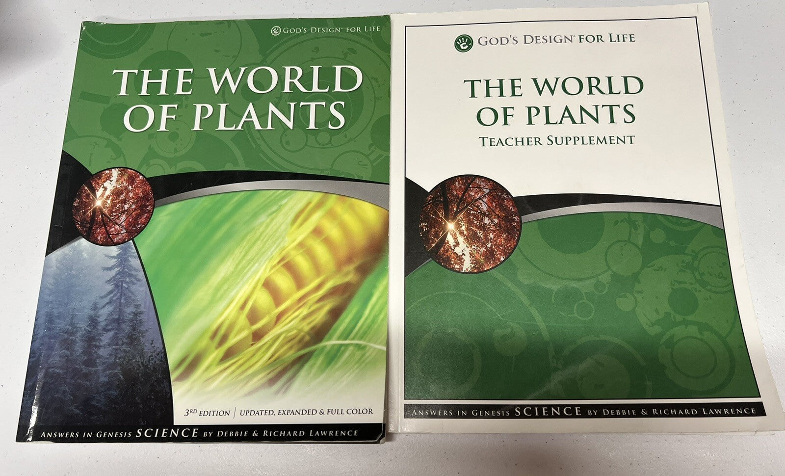 God’s Design for Life The World of Plants SET Answers in Genesis Homeschool0