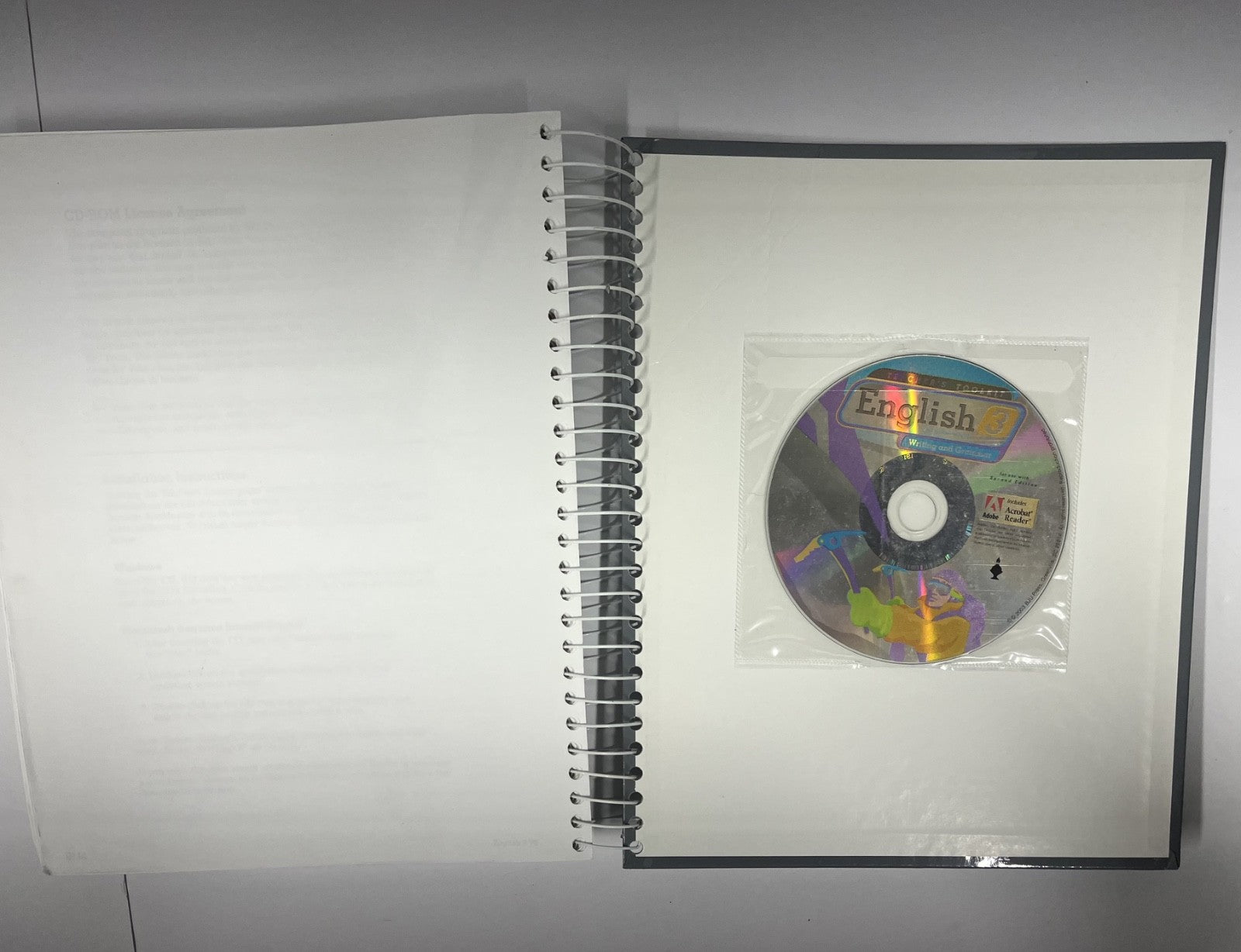 BJU English 3 set 2nd edition Textbook Tests Answer Key Teacher's Edition w CD2