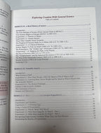 Apologia Exploring Creation General Science 2nd ed Textbook Solutions Tests6