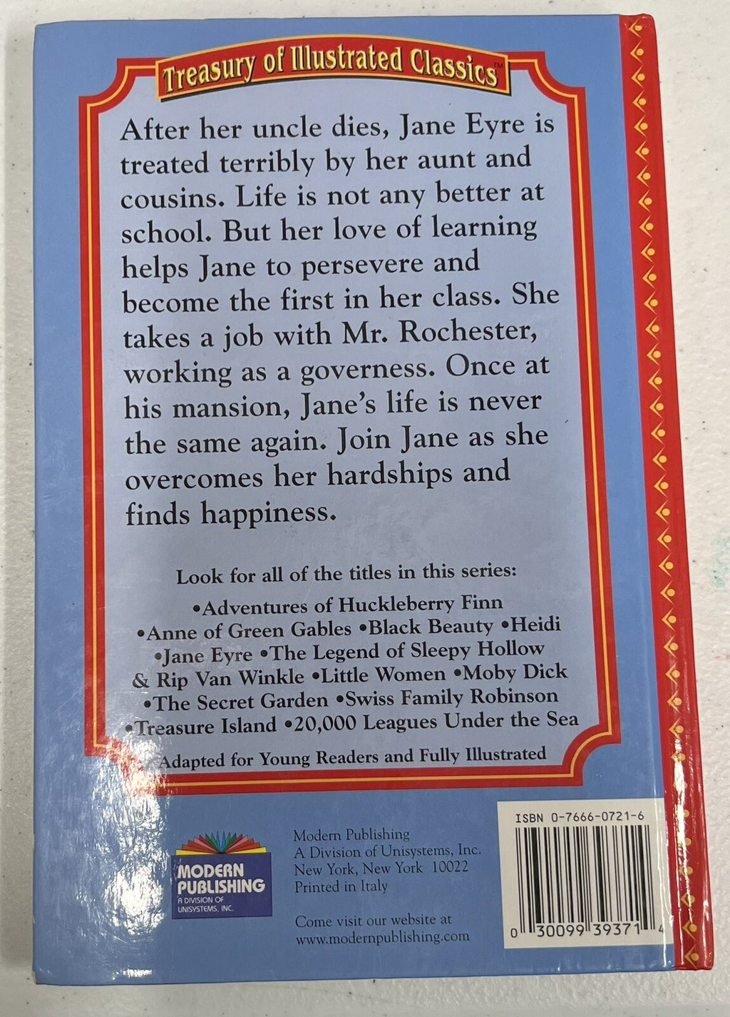 Jane Eyre  Treasury of Illustrated Classics  Charlotte Bronte2