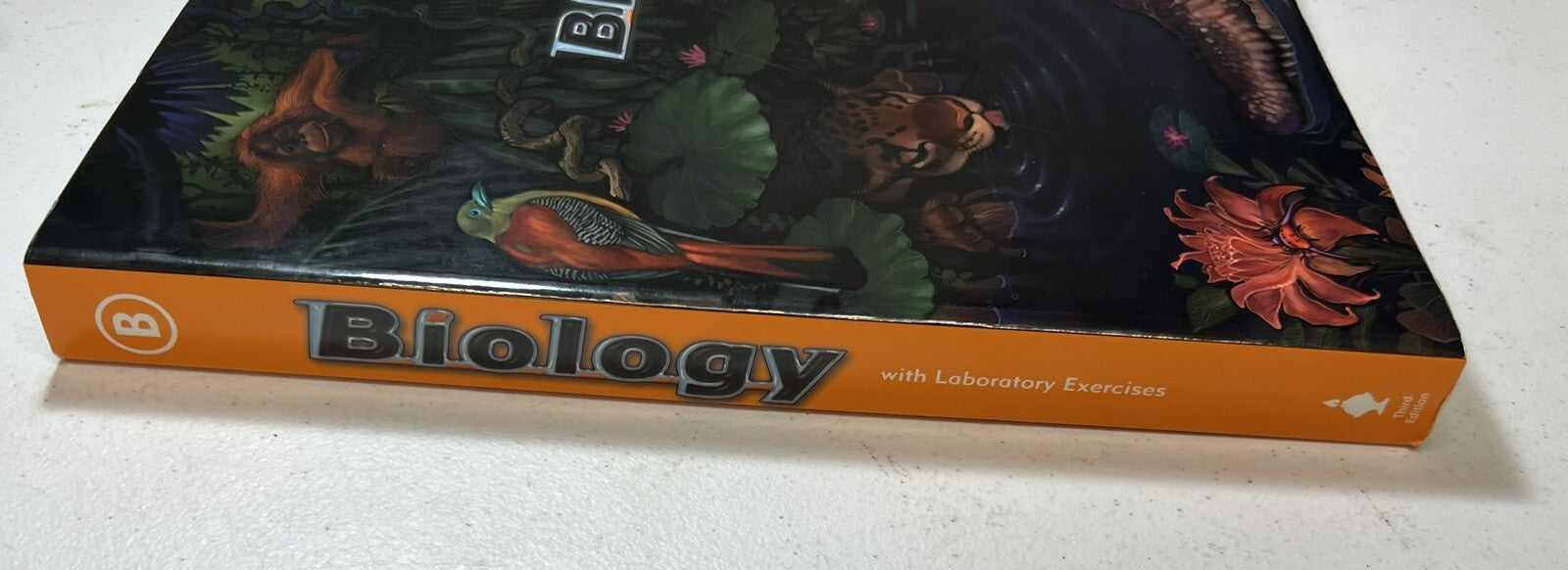 BJU Biology B third edition textbook with lab homeschool science3