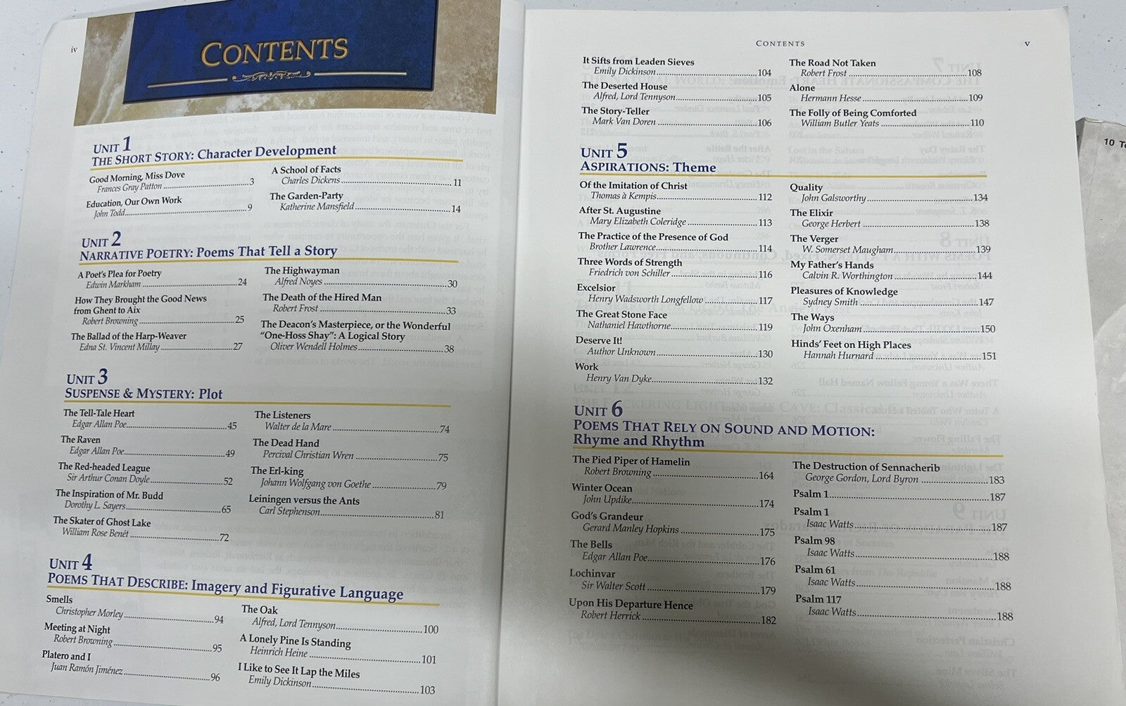 Abeka World Literature vol 4 10th gr Homeschool set Textbook, Tests Quiz & Key4