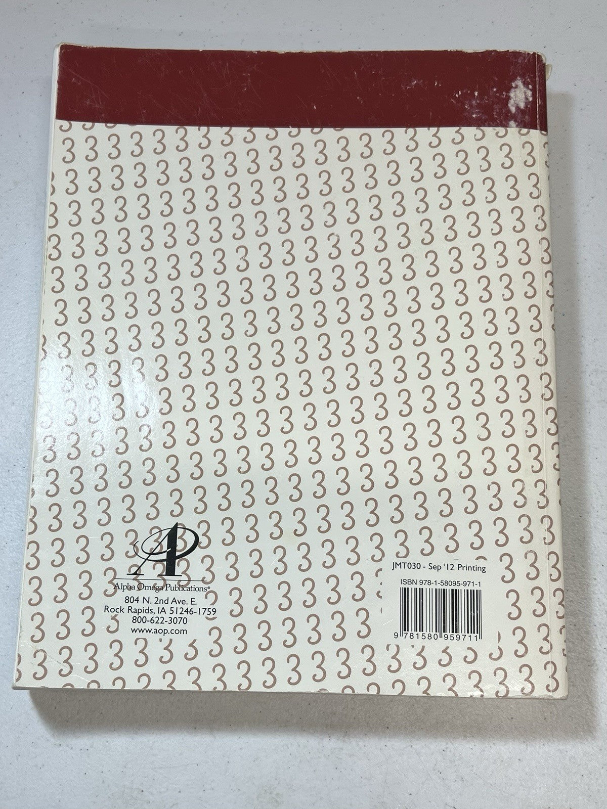 Horizons Math 3rd Grade 3 Teacher's Guide Alpha Omega homeschool1