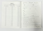 Saxon Algebra 1/2 Second Edition 2nd, set Homeschool math textbook tests packet3