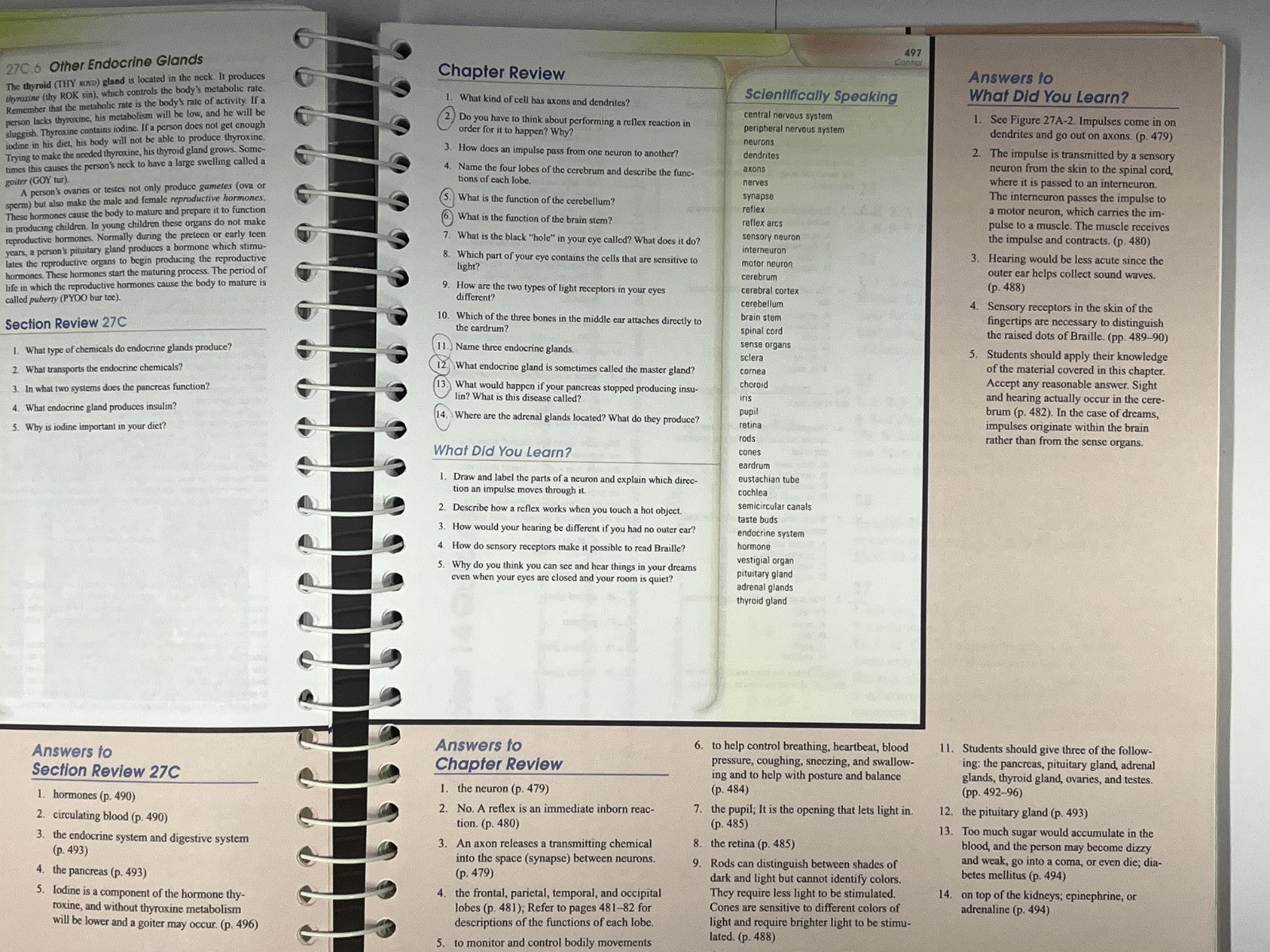 BJU Life Science SET 3rd edition A B Tests Answer Key Teacher's Edition with CD5