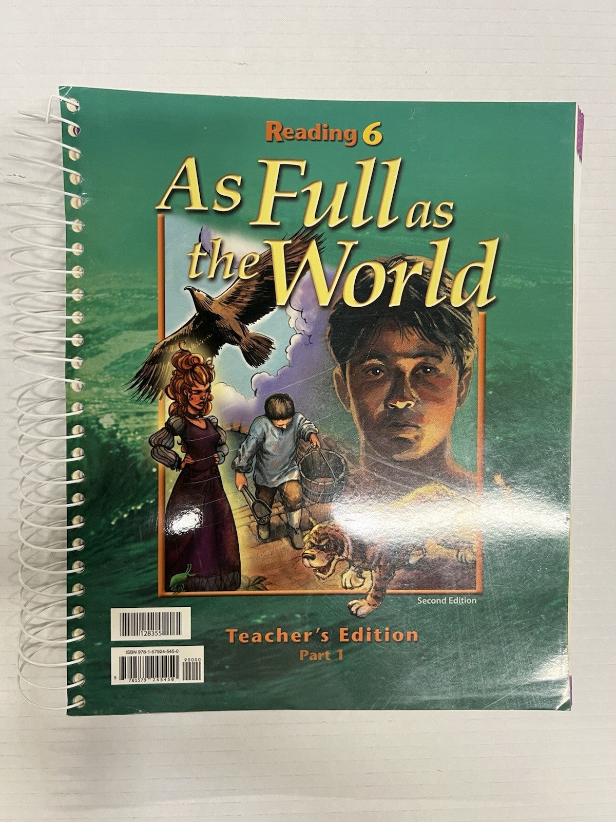 BJU Reading 6 Teachers Edition Part 1  As Full As the World second edition0