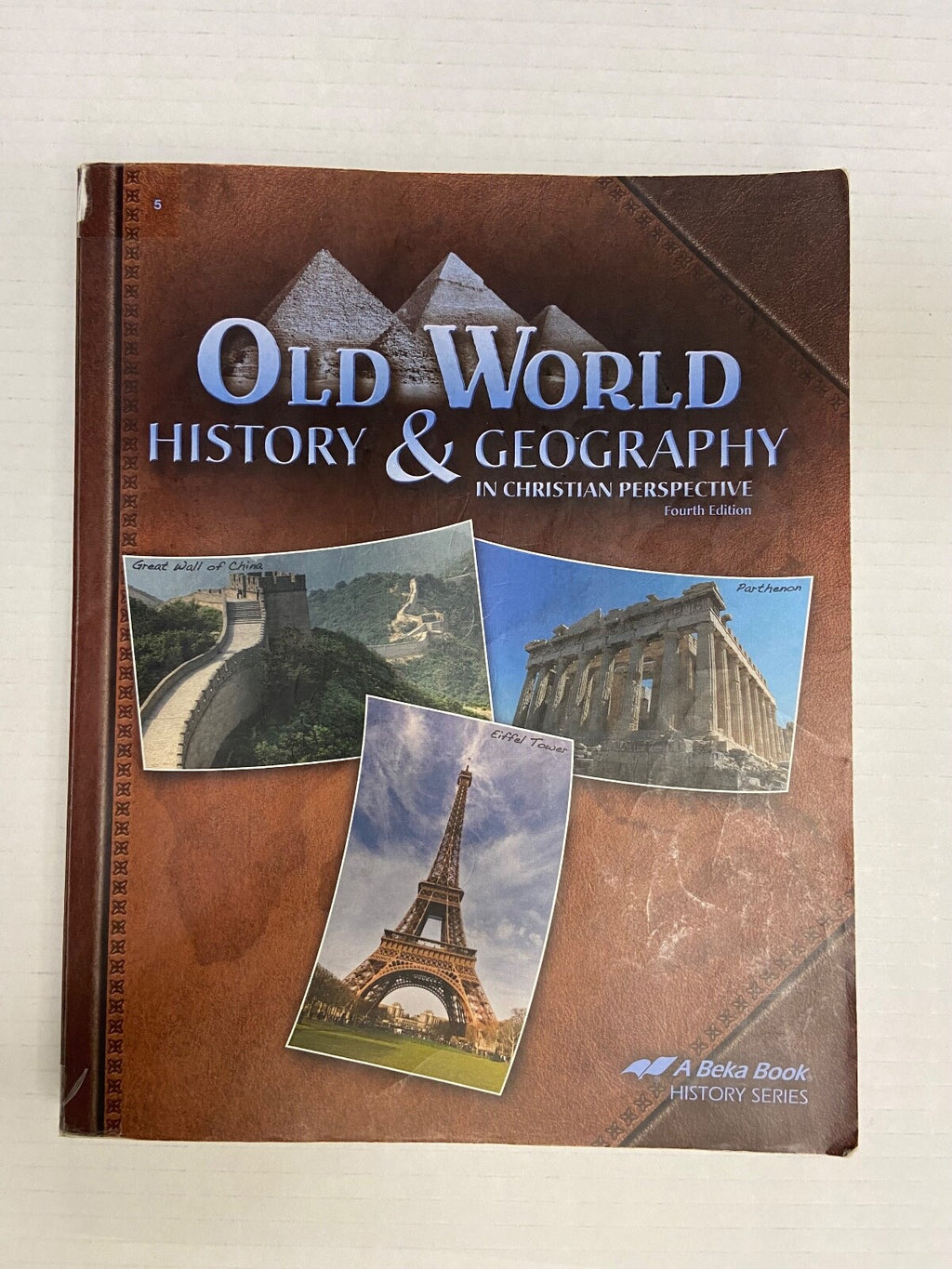 Abeka Old World History Geography textbook fourth ed 5th grade homeschool READ!0