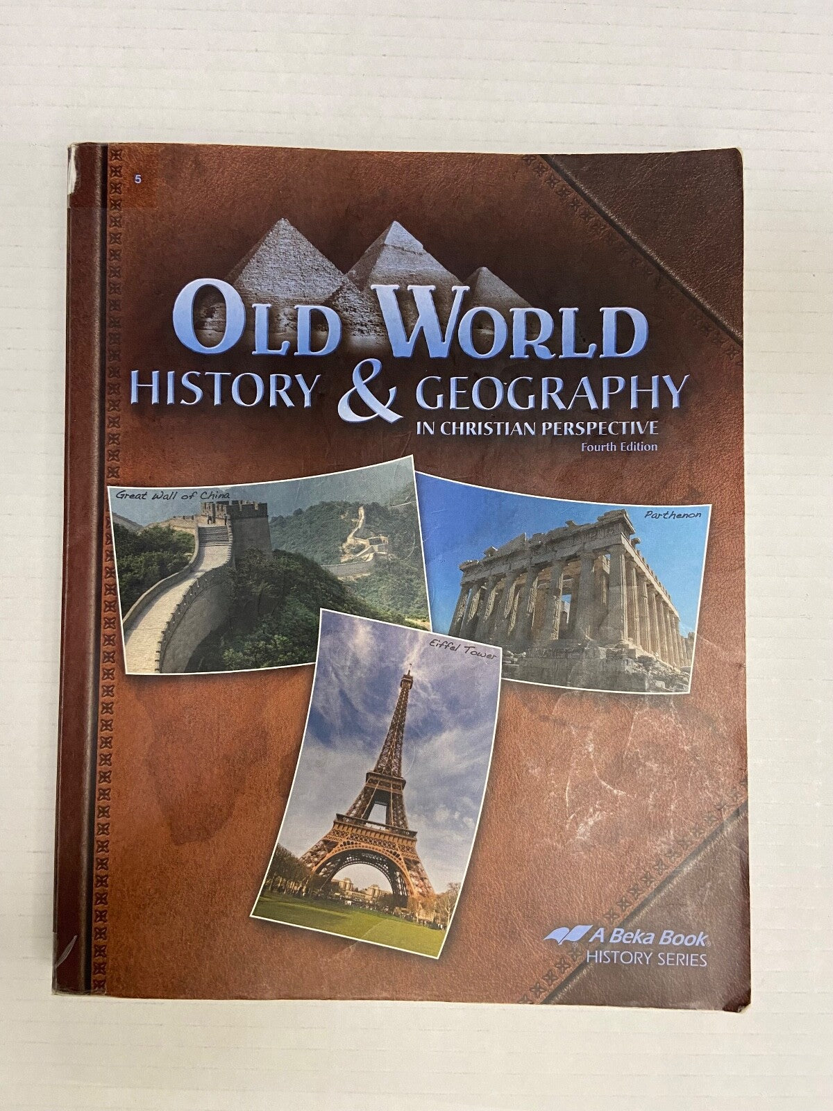 Abeka Old World History Geography textbook fourth ed 5th grade homeschool READ!0