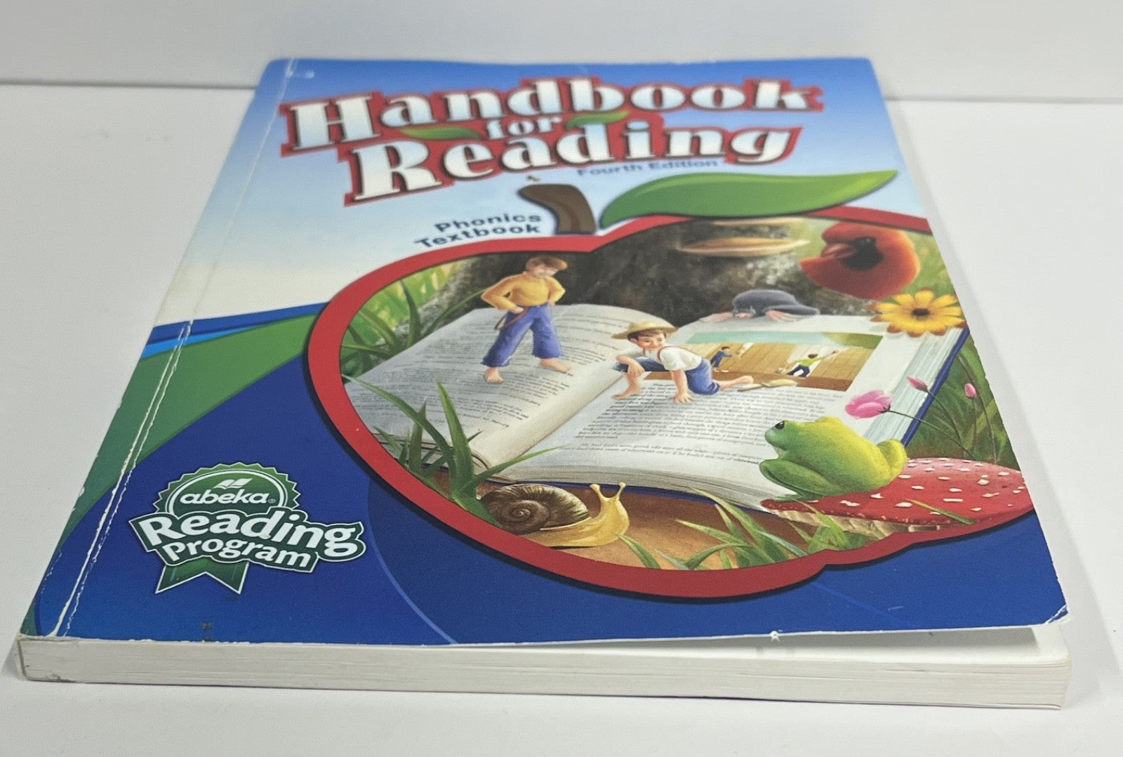 Abeka Handbook for Reading 4th edition phonics textbook *See back cover.2