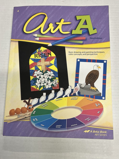 Abeka Art A third edition homeschool0