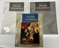 Abeka World Literature vol 4 10th gr Homeschool set Textbook, Tests Quiz & Key0