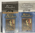 Abeka World Literature SET 4th ed Textbook, Teacher Edition, Key, Quizzes Tests0