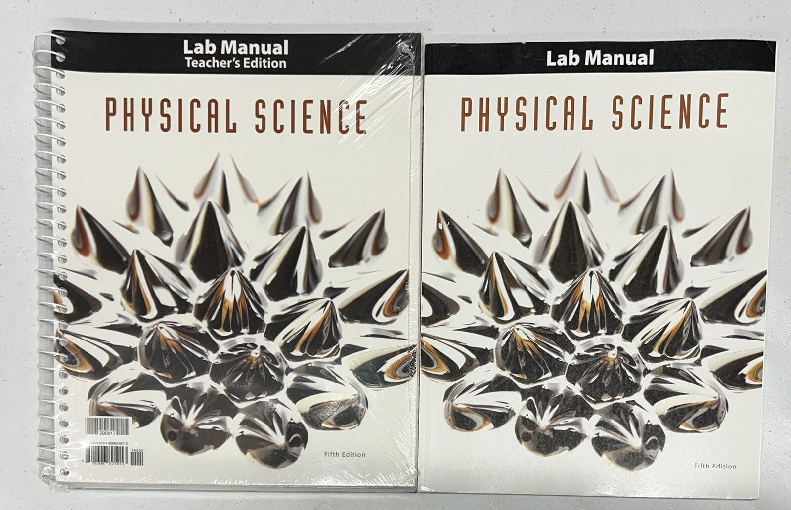 BJU Physical Science lab manual and teacher edition0