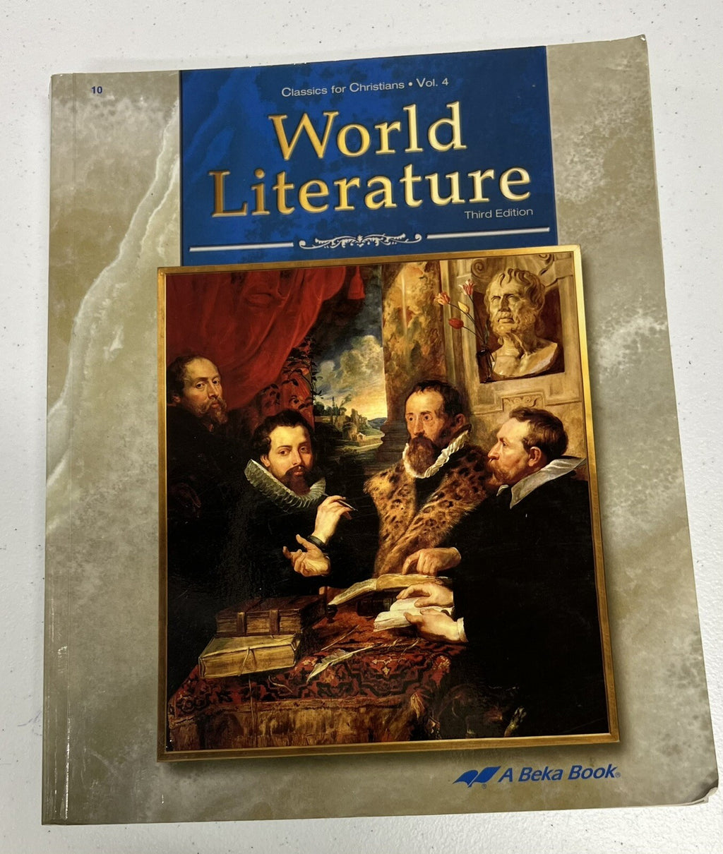 Abeka World Literature vol 4 10th gr Homeschool set Textbook, Tests Quiz & Key1