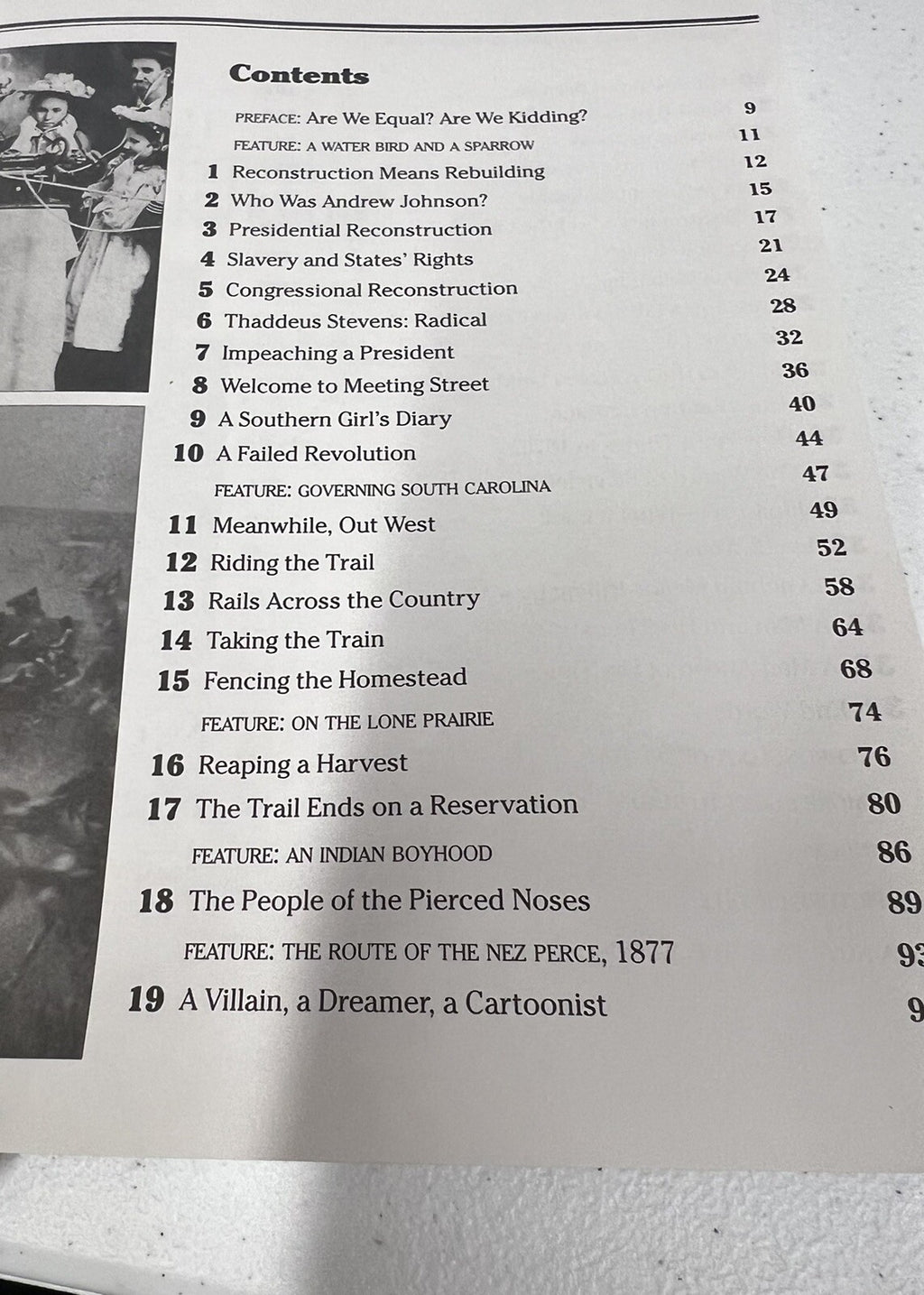 A History of US  Book 7 Reconstruction and Reform by Joy Hakim Homeschool2