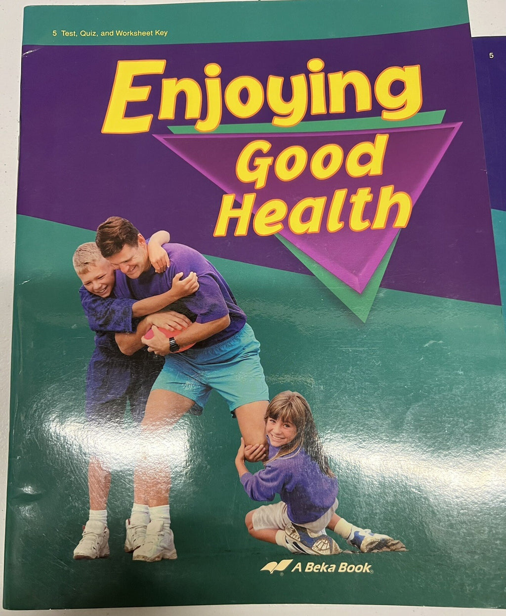 Abeka Enjoying Good Health SET  textbook text key and test key 5th grade3