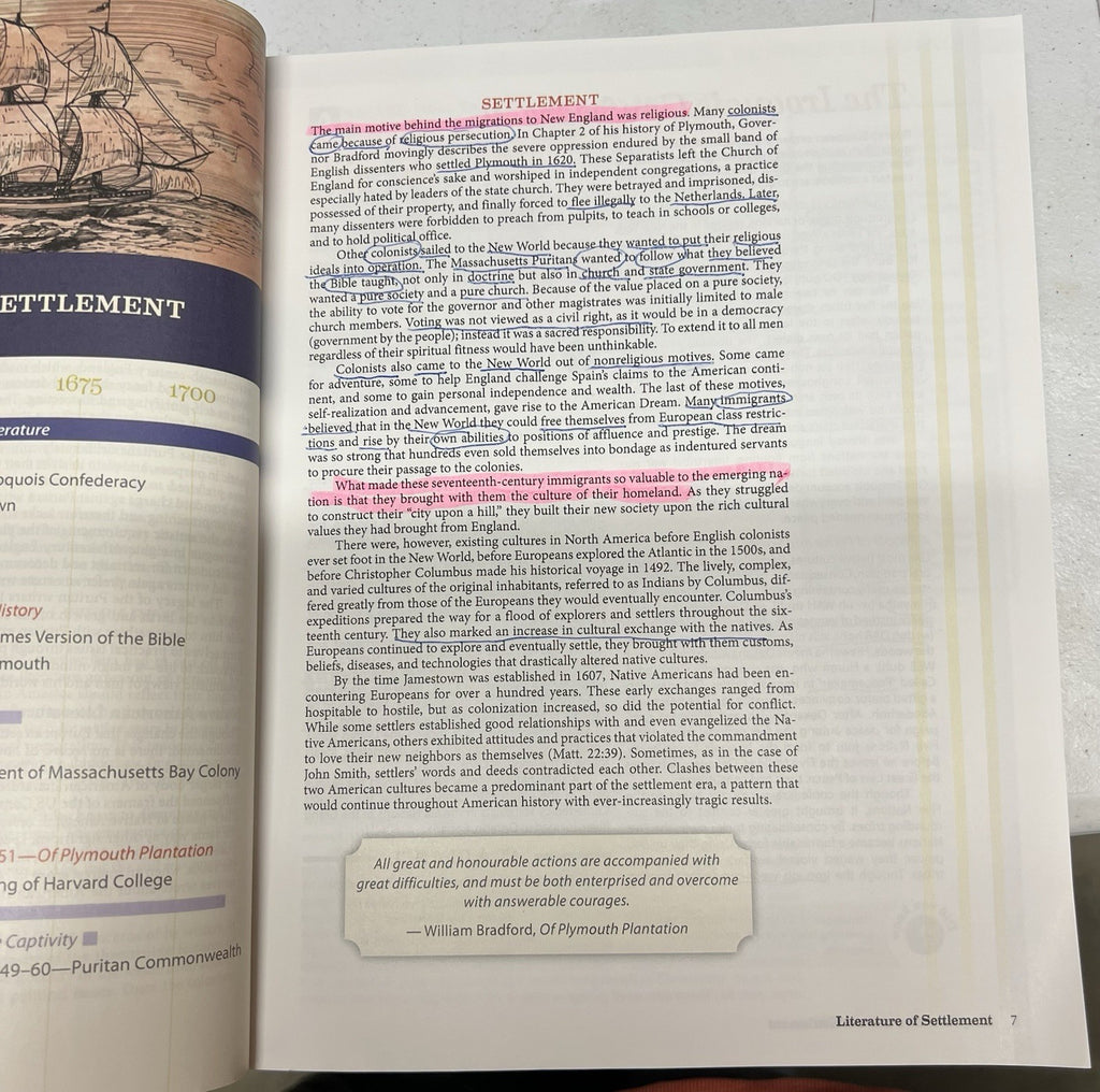 BJU American Literature third edition current homeschool4