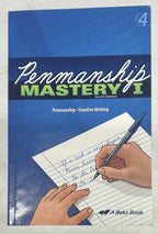 Abeka Penmanship Mastery I 4th grade fourth edition homeschool handwriting0