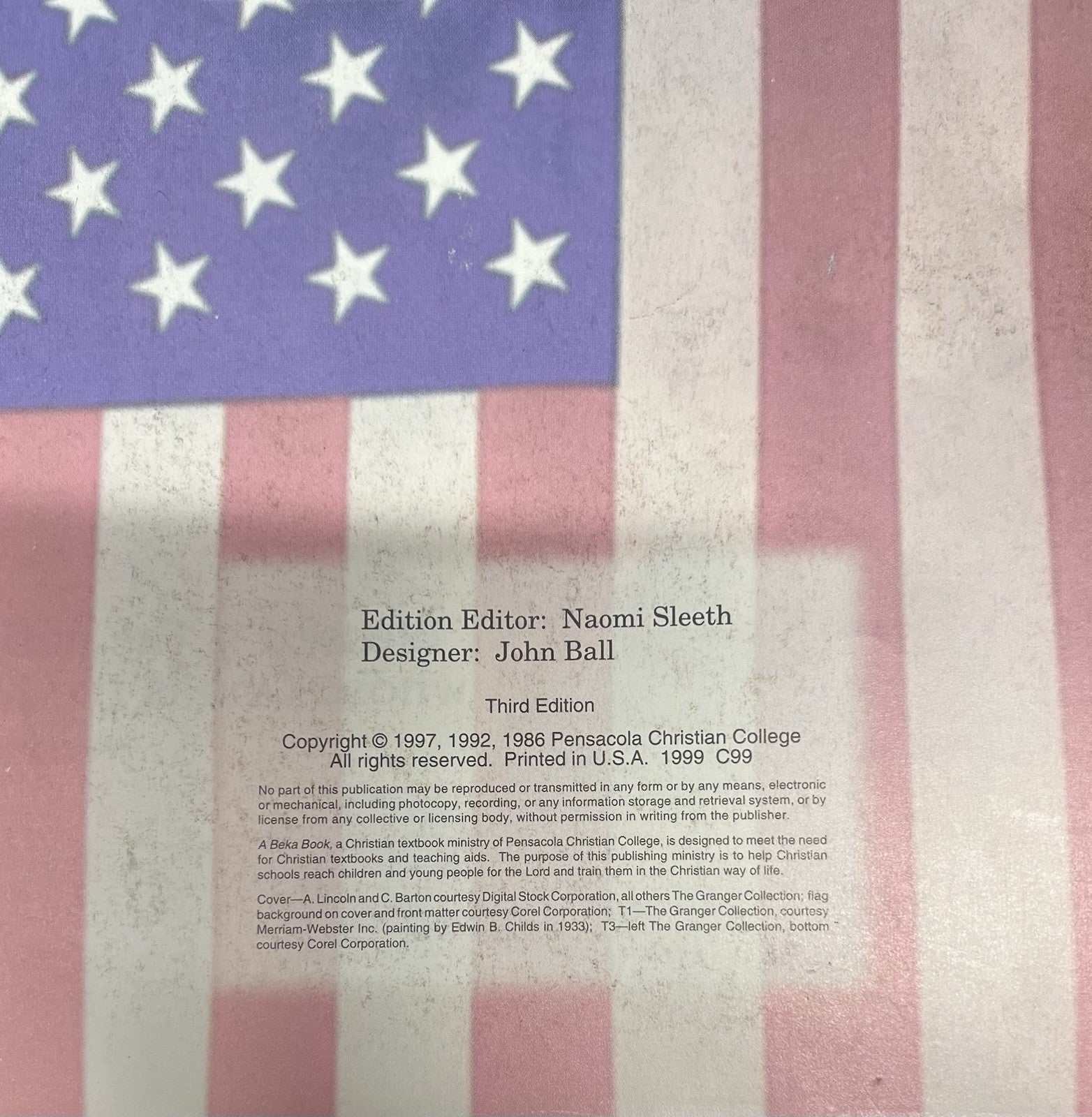 Abeka Our American Heritage Teacher Edition third ed 3rd grade homeschool2