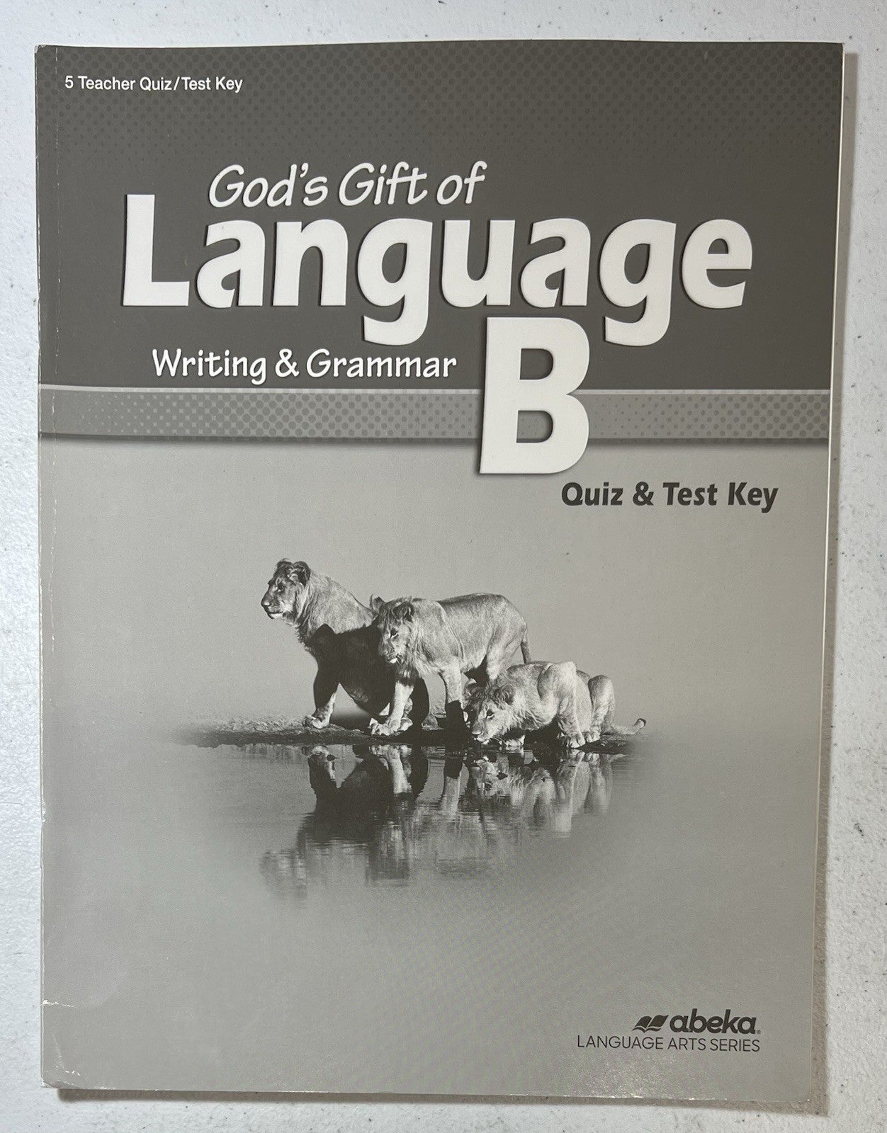 Abeka Language B Quiz and Test KEY 5th grade homeschool0
