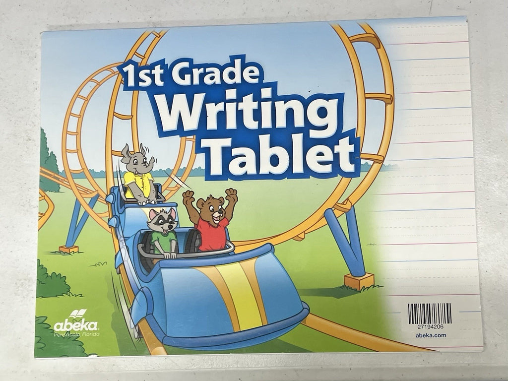 Abeka 1st Grade Writing Tablet0