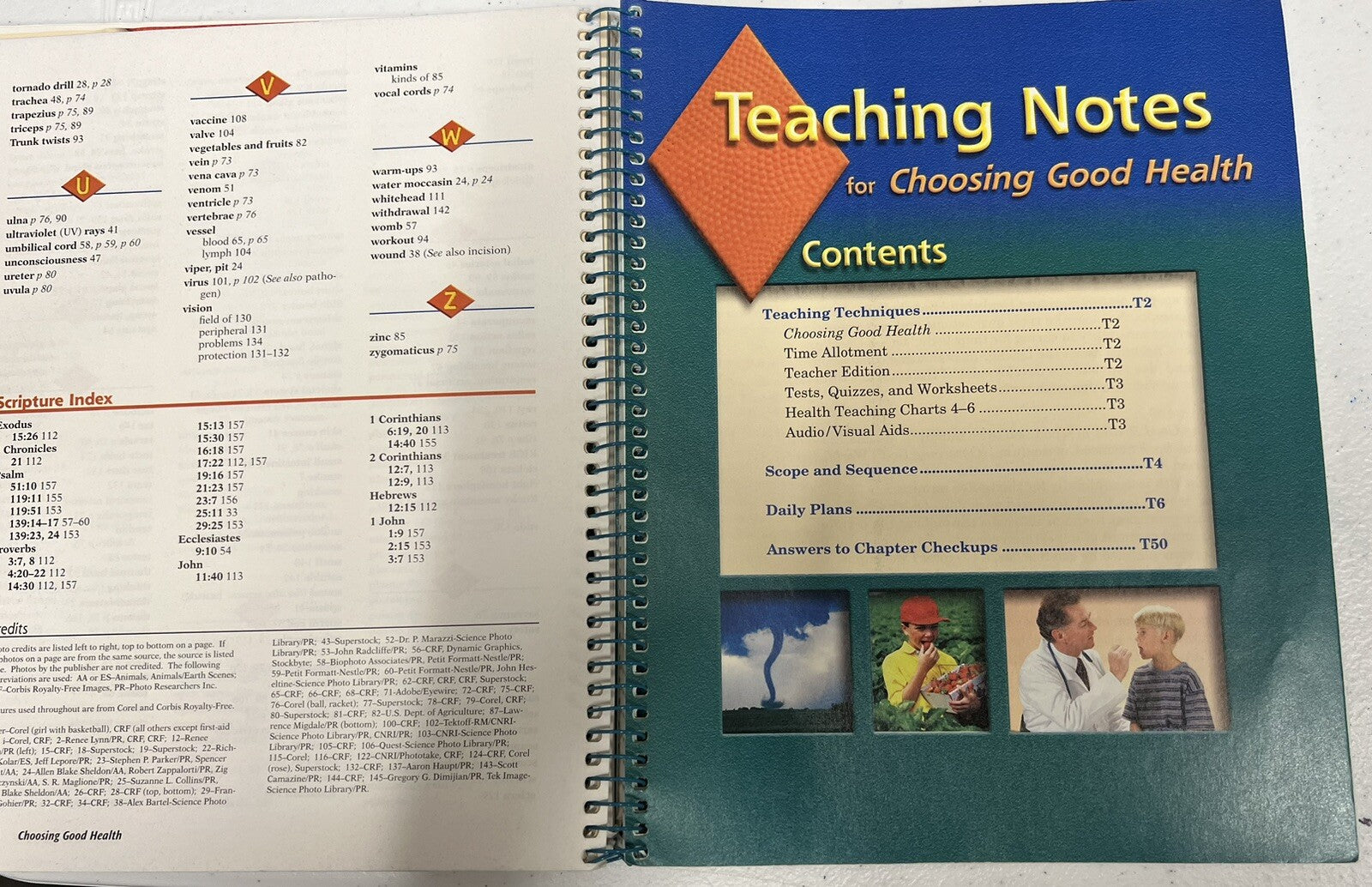 Abeka Choosing Good Health SET 6th grade homeschool READ description see photos7