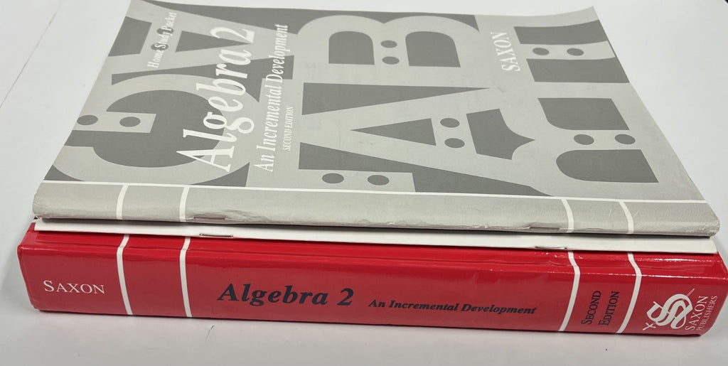 Saxon Algebra 2 2nd edition Set Textbook Test Forms Home Study Packet homeschool2