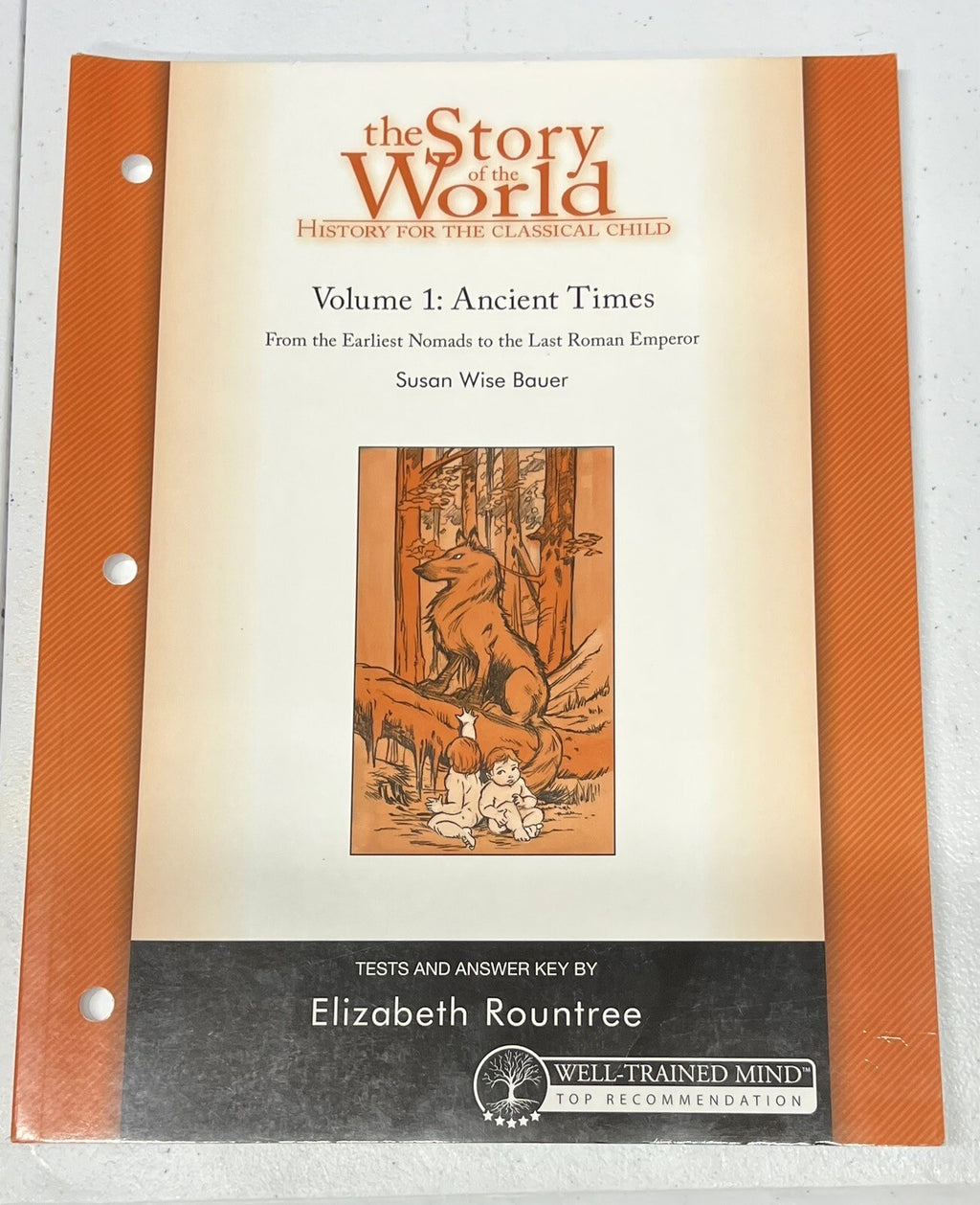 Story of the World Vol. 1 Test and Answer Key Ancient Times Homeschool Bauer0