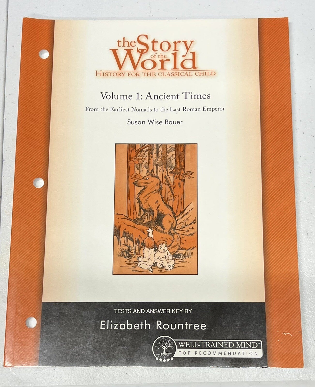 Story of the World Vol. 1 Test and Answer Key Ancient Times Homeschool Bauer0