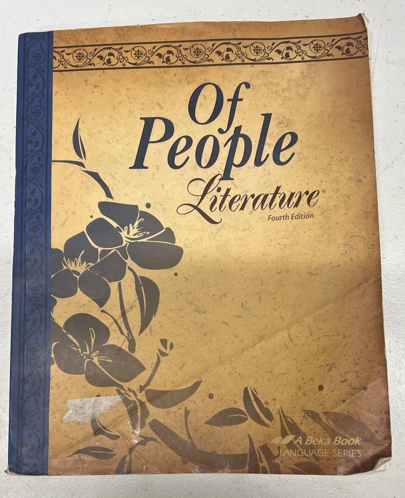 Abeka Of People Literature 4th edition Homeschool textbook0