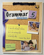 Sonlight Grammar 5 Activity Sheets homeschool Densmer0