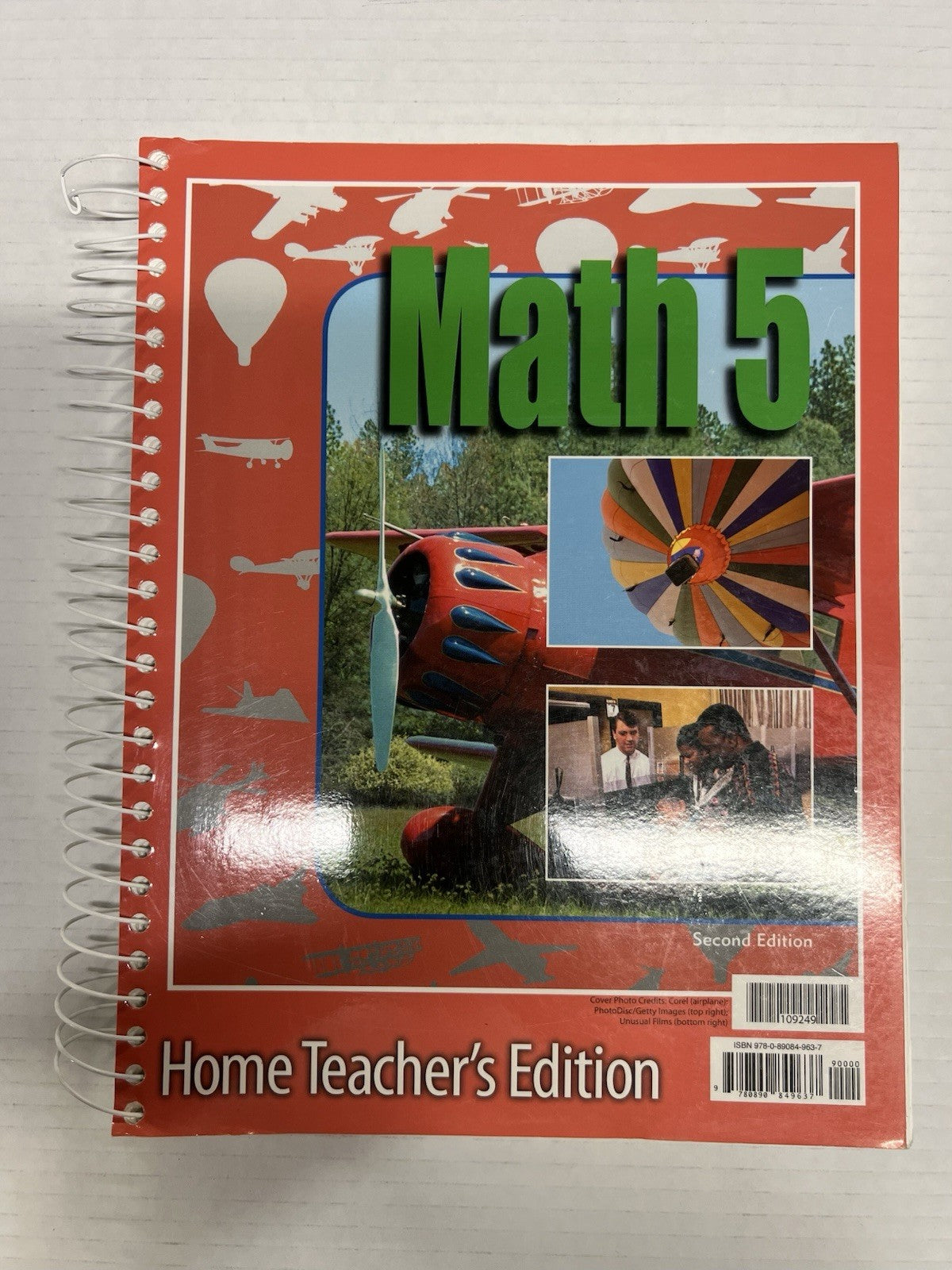 BJU Math 5 Home Teachers Edition second edition homeschool 5th grade0