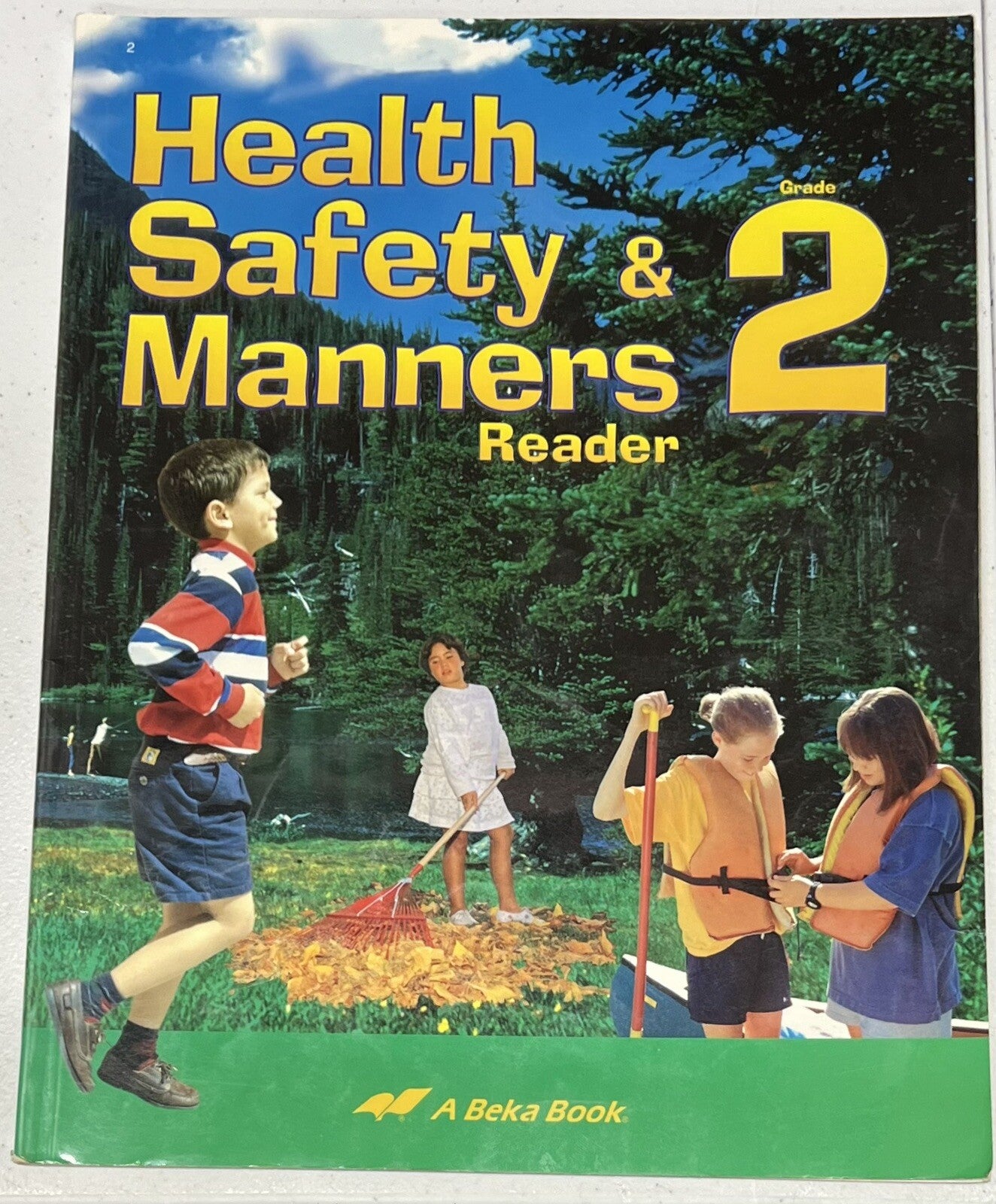 Abeka Health Safety Manners 2 2nd grade reader homeschool0