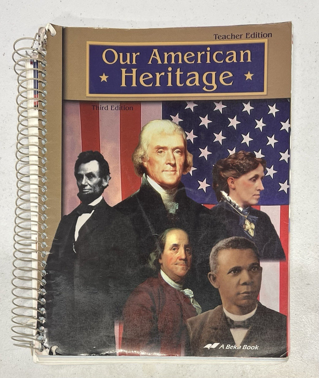Abeka Our American Heritage Teacher Edition third ed 3rd grade homeschool0