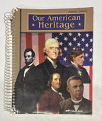 Abeka Our American Heritage Teacher Edition third ed 3rd grade homeschool0