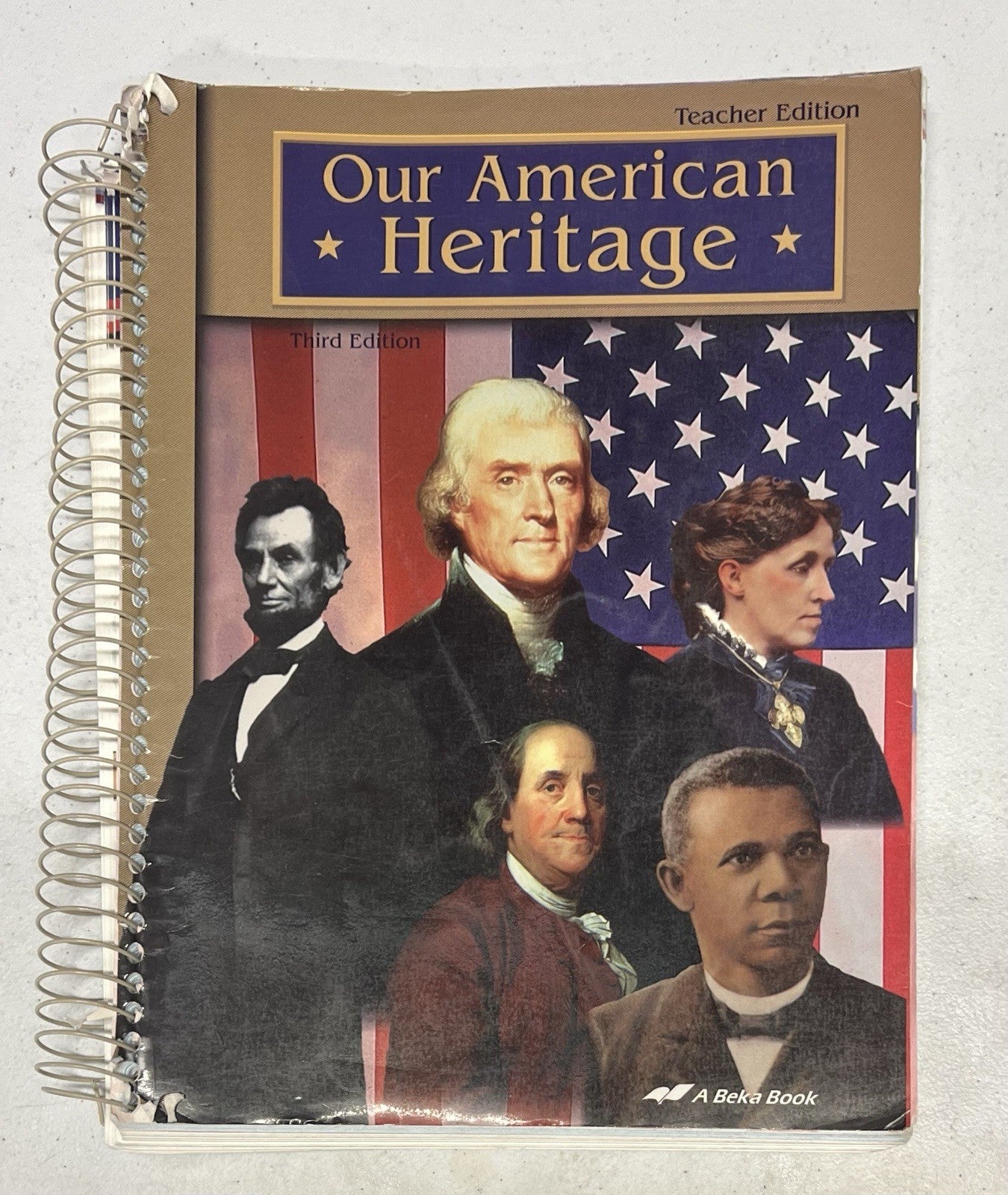 Abeka Our American Heritage Teacher Edition third ed 3rd grade homeschool0
