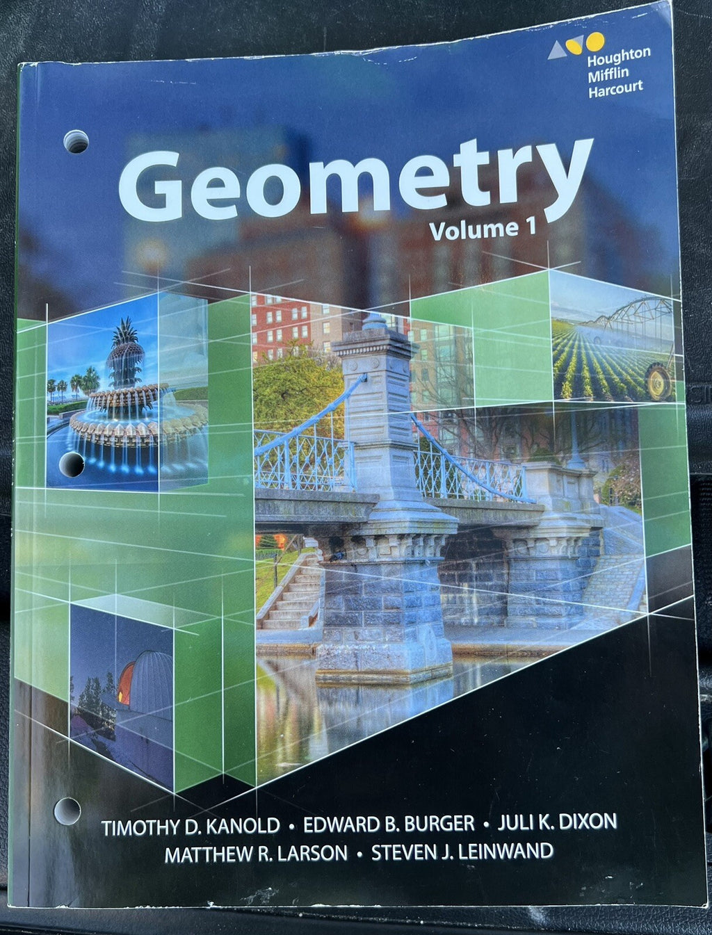 Geometry Volume 1  part of the GO MATH! Series Text with Perforated Pages0