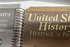 Abeka United States History complete set kit 3rd edition text teacher key test2