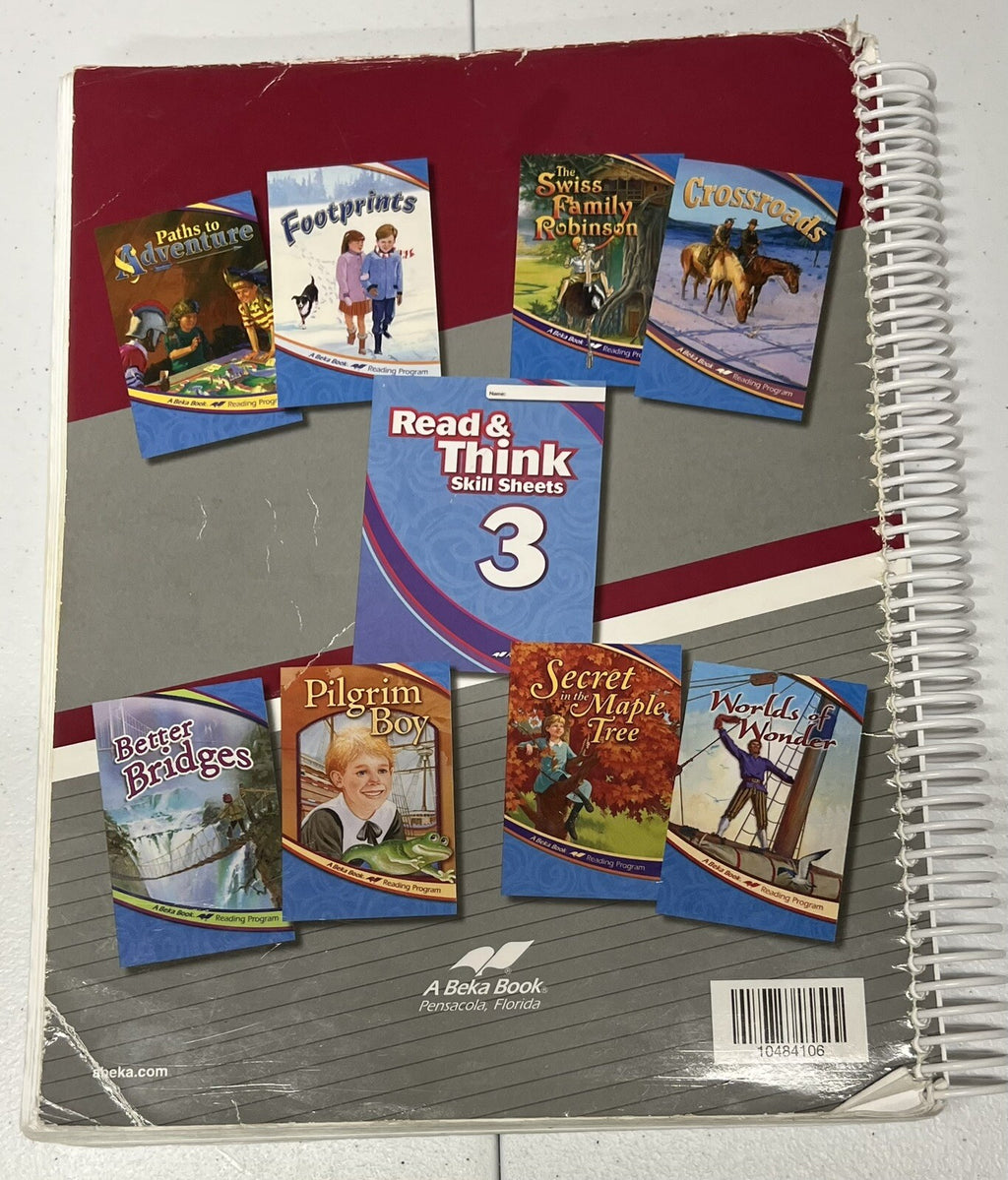 Abeka Language Arts 3 Curriculum Lesson Plans 3rd grade homeschool 1
