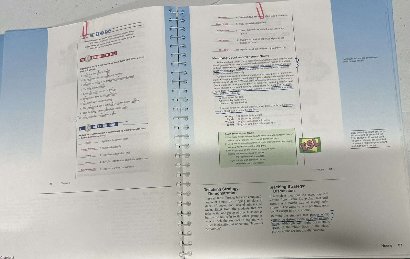 BJU Writing & Grammar Grade 7 Teachers Edition with CD Bob Jones 218370 Spiral4
