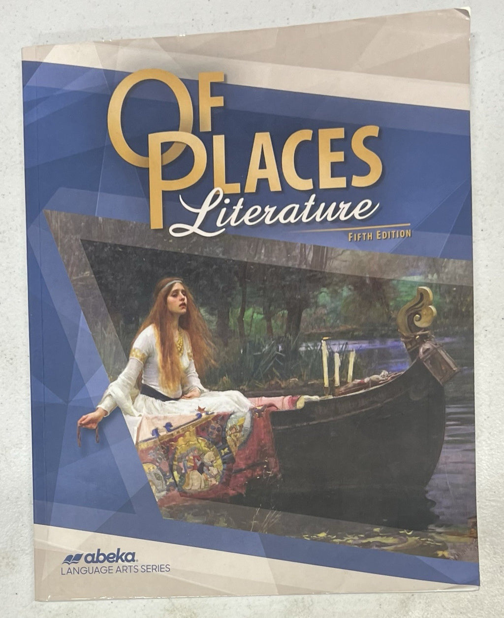 Abeka Of Places literature 5th edition textbook homeschool 8th grade0