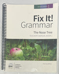 IEW Fix It Grammar The Nose Tree Teacher's Manual Book 1  3rd Edition homeschool0