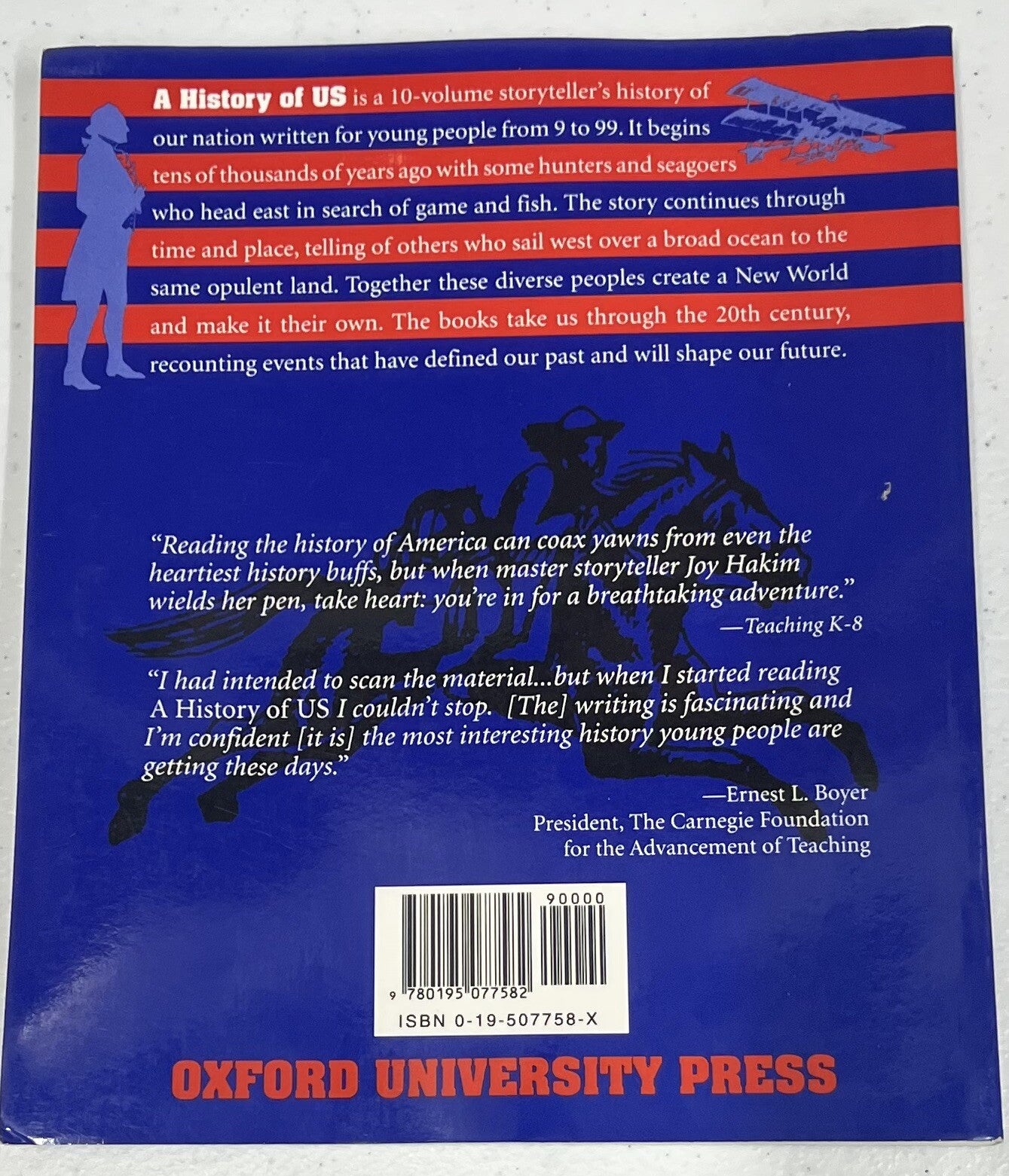 A History of US  Book 7 Reconstruction and Reform by Joy Hakim Homeschool5