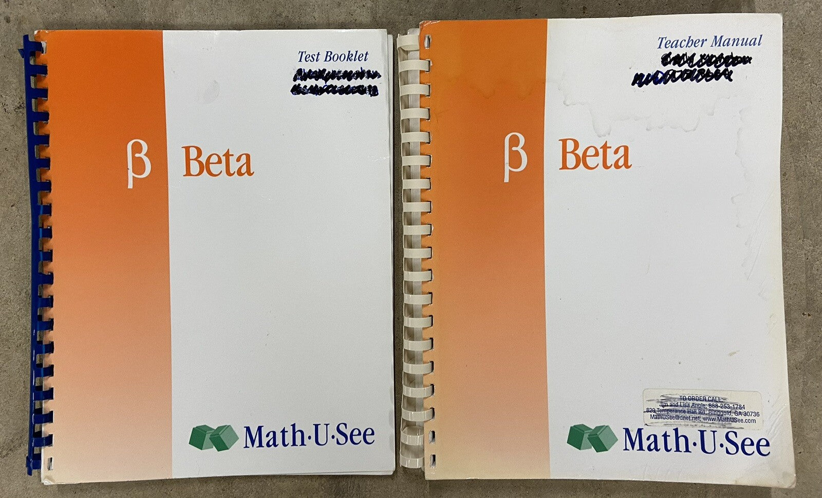 Math U See Beta Teacher Manual and Tests multi digit addition subtraction0