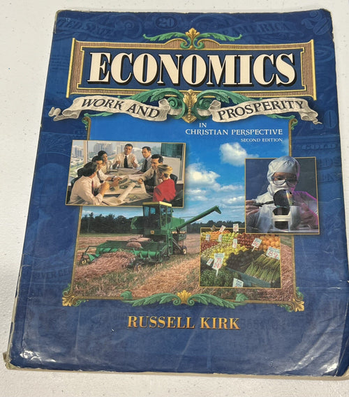 Abeka Economics 2nd edition 12th grade homeschool textbook0
