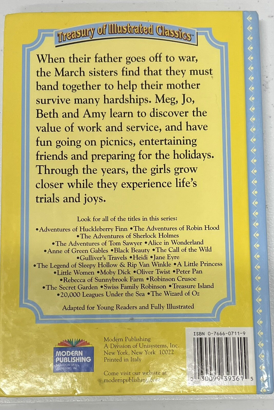 Little Women Treasury of Illustrated Classics adapted for young readers Alcott2